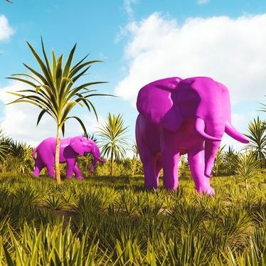 Don't think about a pink elephant
